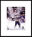 Tedy Bruschi - Snow Game 12/7/03 Framed Framed Art Poster Print, 13x15