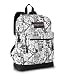 Apparel : JanSport Right Pack Backpack in White/Black Graffiti TDN6