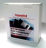 100 Floppy Disks. 3.5 inch Diskettes. Formatted 1.44 MB. DS/HD MF-2HD. Manufactured in 2011.