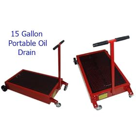 Buy 15 Gallon Portable Oil Drain now!