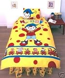 Noddy Yellow Train Panel Single Duvet and Pillowcase Bed Set