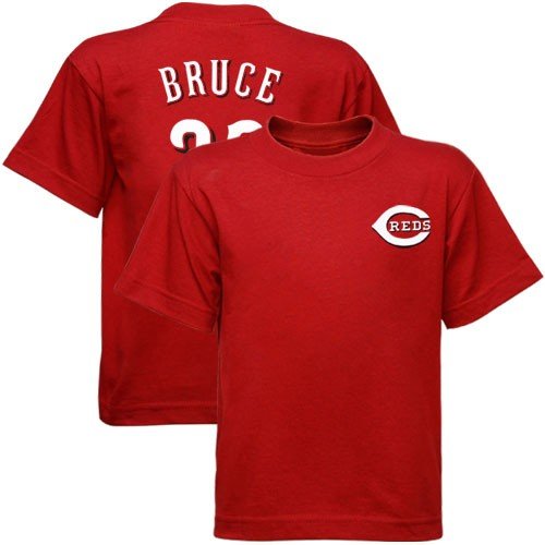 Majestic Cincinnati Reds #32 Jay Bruce Infant Red Player T-shirt (12 Months)