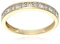 9ct Yellow Gold AMR305260 Ladies 0.25ct Diamond Band Ring