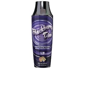2010 Fiesta Sun Blackberry Tini Bronzer Hemp Tanning Lotion 12.5 oz.