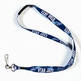 Utah Jazz Official Logo Lanyard Keychain
