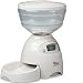Petmate LeBistro Portion Control Automatic Pet Feeder, Bleached Linen, 5 Pounds