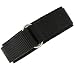Watch Band Nylon One Piece Wrap Sport Strap Black Adjustable Velcro 22 millimeter
