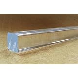 Acrylic Extruded Square Rod - Clear - 72" Length x 0.25" Thick (Pack of 10) (Nominal)