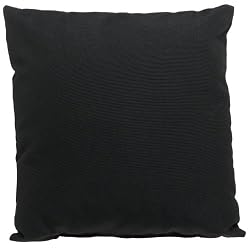 Throw Pillow, Black