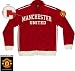 FC Football CLub Soccer Manchester United Track Jacket in Red