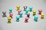 20 Small Squisheez Animal Figures