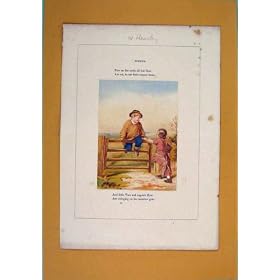 Hemsley Summer Poetry Poem Artist Color Antique Print