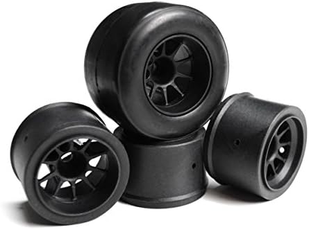 Exotek RC1298B F104 +3mm Off Set Wheels for Shimizu Tires, Black