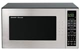 Sharp R-530ES 2-Cubic-Foot 1200-Watt Microwave, Stainless Steel and Black