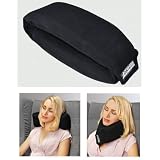 Anywhere Travel Neck Pillow (Black) (2H x 4W x 32D) by Comfort Ideas