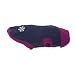 Wolters Cat&Dog 39542 Strickpullover Schneeflocke 40 cm, marine-blau / fuchsia