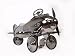 pedal car - all chrome plane limited edition