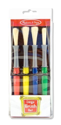 Melissa & Doug Large Paint Brushes (set of 4)