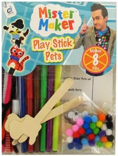 Zappies Mister Maker Play Stick Pets