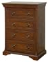 Child Craft by Sauder Arbor Gate 4-Drawer Chest, Cherry