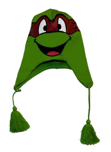  Teenage Mutant Ninja Turtles TMNT Raphael Face Laplander Hat