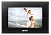 Sony DPF-D72 Digitaler Bilderrahmen (7" Display, 1 GB interner Speicher, Steckplatz für MS, SD, CF, xD) schwarz inkl. Fernbedienung