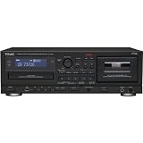 Buy TEAC AD-800 CD Player and Cassette with USB Codec (Black)