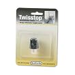 Softalk Products - Softalk - Twisstop Rotating Phone Cord Detangler, Black - Sold As 1 Each - Ends twisted and tangled phone cords. - Automatically rotates with telephone. - Installs easily.