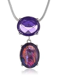 Napier "Gradient Shadows" Multi-Purple Pendant Necklace, 19"