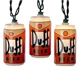 The Simpsons Duff Beer Can Light Set