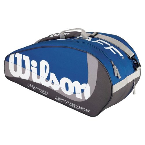 Wilson(R) 09 Pro Staff(R) Six Pack Blue/Grey Wilson(R) 09 Pro Staff(R) Six Pack Blue/Grey