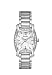 Bulova Women's 96R135 Diamond Case White Dial Bracelet Watch image 1