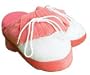 Golf Gifts & Gallery 858 Golf Shoe Slipper (Pink/White, Small)