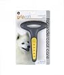 JW Pet Company GripSoft Double Row Undercoat Rake Dog Brush JW Pet Company GripSoft Double Row Undercoat Rake Dog Brush