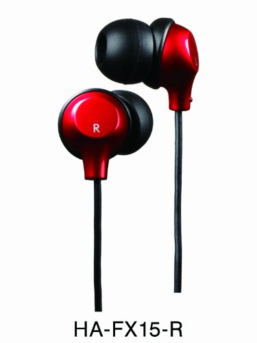 Victor インナーイヤーヘッドホン HA-FX15-R