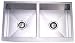 GOURMETIER Stainless Steel Farmhouse Dual Bowl Kitchen Sink