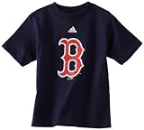 MLB Toddler Boston Red Sox Team Logo Short Sleeve Tee (Navy, 2T)