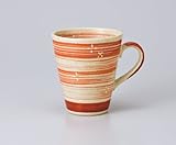 花散しマグ(赤)   【マグカップ 美濃焼】