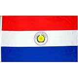 Paraguay National Country Flag 3\' x 5\' Paraguay National Country Flag 3\' x 5\'