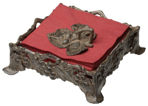 Arthur Court Grape Tuscan Cocktail Napkin Box