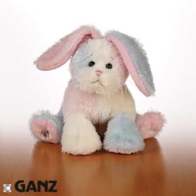 Webkinz Plush Stuffed Animal Cotton Candy Bunny (Great for Easter!)