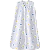 Halo Sleepsack Micro-fleece Wearable Blanket, Gray Elephant, Small