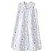 Halo Sleepsack Micro-Fleece Wearable Blanket, Gray Elephant, Small