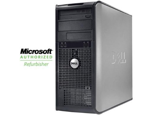 Microsoft Authorized Refurbisher - Dell Optiplex GX620 Tower Computer - 2.8GHz Pentium 4 Processor - 2GB Memory - Windows 7 Home Premium (1 Year Warranty) On Sale