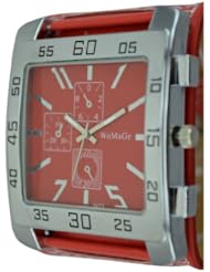 New Fashion Leather 3 Dials Decoration Wrist Watch Quartz WTH0228