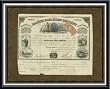 Art Poster Metal Framed Print - Pacific Railroad Co. - Artist: Vision Studio- Poster Size: 13 X 19