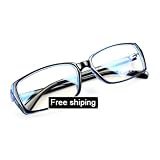Computer Tv Radiation Protection Glasses,anti Glare Computer Glasses Blue Mix Black Color (Big Size Frame)
