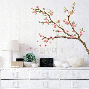 Cherry Blossom Decorative Vinyl Wall Art Sticker Decal