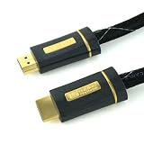 3M NEW XO PLATINUM HDMI Black Cable for XBOX 360, SONY PLAY STATION 3 (PS3), DVD, BLU-RAY, HDTV, LCD, LED, PLASMA *FULL HD 1080p New Version High-Speed and 3D 15.2GPS* Sound & Vision 3 METREby XO