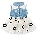 YOMIYOKA Baby Girl Dress 1 - 4 Years Flower Wedding Princess Bowknot Party Dresses